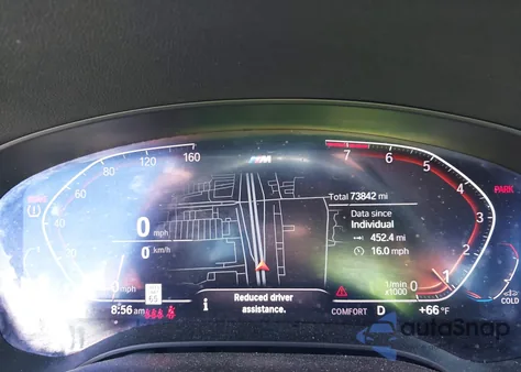 2020 BMW 540I из США, поврежденный, VIN WBAJS1C09LWW80348